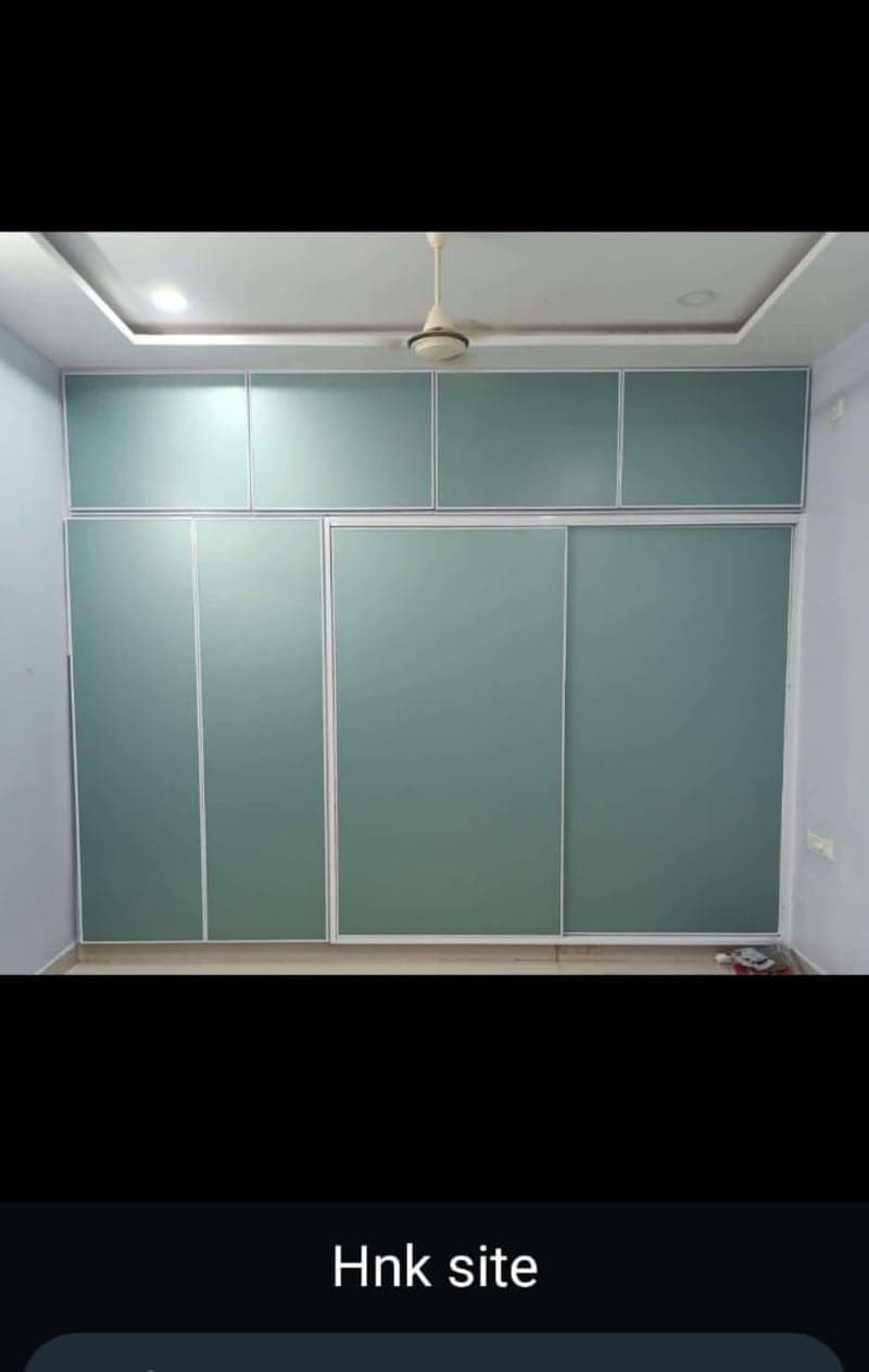 Aluminium cupboards - Prashanth Aluminium Works