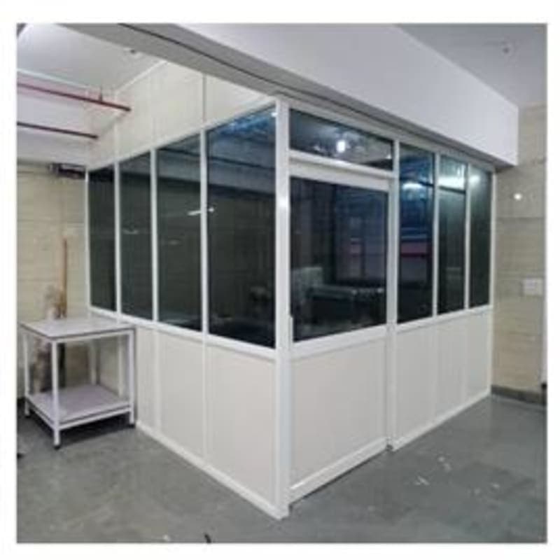 Premium Aluminium Partition Installation - Prashanth Aluminium Works